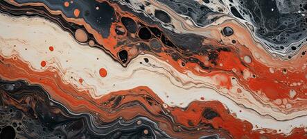 vloeistof kunst abstract kleurrijk texturen in verschillend toon , gegenereerd door ai foto