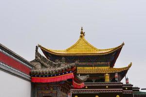 Kumbum klooster, ta'er tempel xining qinghai china. foto