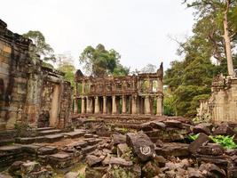 preah khan tempel angkor wat complex, siem reap cambodja foto