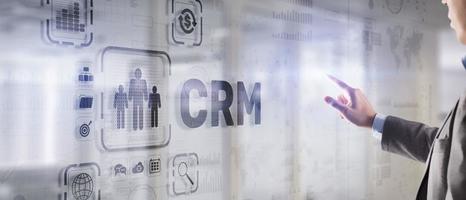 CRM klantrelatiebeheer. klantgerichtheid concept