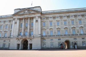 Britse koninklijke wacht bij Buckingham Palace foto
