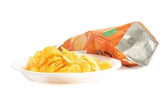 chips, heerlijke bbq-kruiden pittig voor crips foto