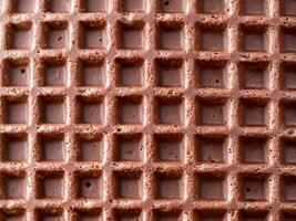 zoet chocola wafels structuur achtergrond foto