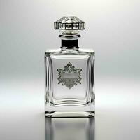 3d luxe parfum fles model, ai generatief foto