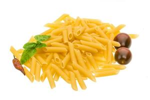 rauw macaroni pasta foto