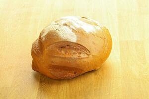 biologisch rogge ontbijtgranen korst brood foto