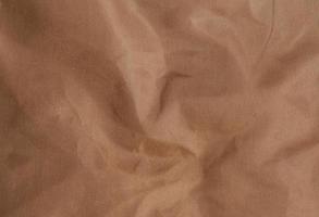 close up van bruine doek textuur achtergrond foto