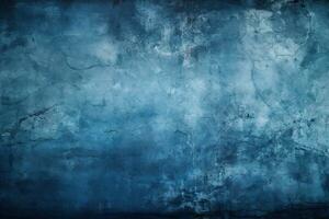 abstract grunge donker blauw achtergrond, wijnoogst achtergrond ruw structuur foto