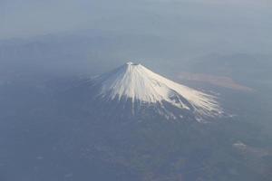 luchtfoto van de berg Fuji Japan foto