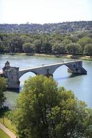 sur le pont d'avignon, Zuid-Frankrijk foto