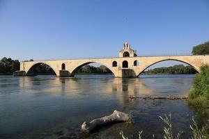 sur le pont d'avignon, Zuid-Frankrijk foto