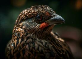 quelea vogel portret ai gegenereerd foto