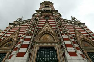 nationaal heiligdom van onze dame van carmen - bogotá, Colombia foto