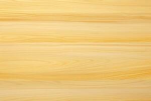 akkoord hout weergeven een pale geel kleur en Rechtdoor consequent graan hout textuur, ai gegenereerd foto