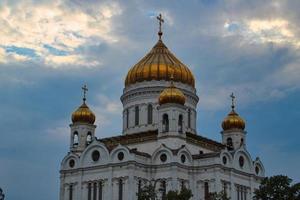 kathedraal van Christus de Verlosser in Moskou foto