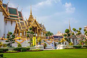 Koninklijk groots paleis in Bangkok, Azië Thailand foto