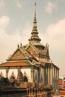 wat phra kaeo, tempel van de smaragdgroene Boedha Bangkok, Azië Thailand foto