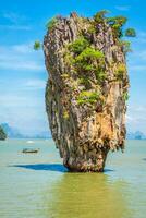 ko tapu rots Aan James binding eiland, phang nga baai in Thailand foto