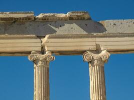 Athene stad in Griekenland foto