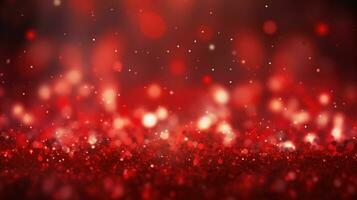 abstract bokeh rood schitteren achtergrond foto