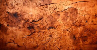 balsa hout textuur, panoramisch oud achtergrond - ai gegenereerd beeld foto