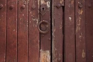 oude houten deur foto
