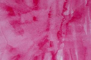 abstract waterverf achtergrond. roze waterverf vlek. foto