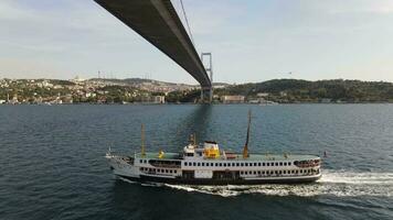 veerboot boot Istanbul symbool foto