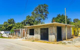 puerto escondido oaxaca Mexico 2023 onvoltooid bouw plaats gebouw stad puerto escondido Mexico. foto