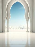 Ramadan kareem traditioneel Islamitisch festival religieus sociaal media post ontwerp ai gegenereerd foto