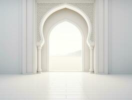 Ramadan kareem traditioneel Islamitisch festival religieus sociaal media post ontwerp ai gegenereerd foto