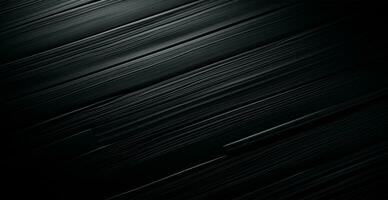 abstract zwart achtergrond, Rechtdoor lijnen verlichting - ai gegenereerd beeld foto