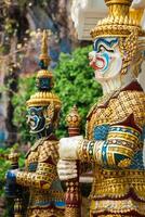 reusachtig tempel in Thailand foto