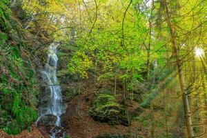 water cascade in de Woud foto