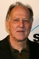 werner herzog de groots première cinerama koepel booglicht theaters los angeles ca maart 5 2008 foto