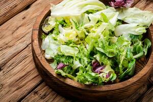voorjaar groente salade foto