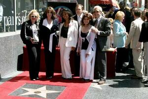 Carol conners, kate linder, Florence larue, en Fred reizenena, foto