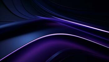 3d Purper blauw techno abstract achtergrond foto