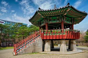 jeouido park in seoel, Korea foto