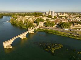 pont heilige benezet - Avignon, Frankrijk foto