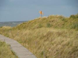 eiland spiekeroog in duitsland foto