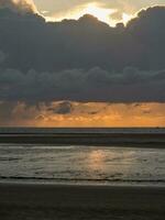 het eiland Spiekeroog in Duitsland foto