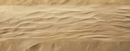 structuur behang van prima strand zand in de zomer zon, generatief ai foto
