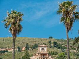 de stad van Palermo Aan Sicilia foto