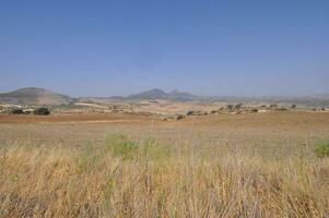 heuvels in Andalusië foto