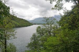 levico meer in levico terme foto