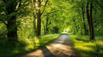 ai gegenereerd natuur fabriek blauw buitenshuis dromerig ai gegenereerd foto