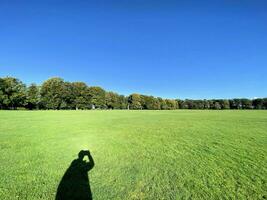 een visie van de Cheshire platteland in de buurt knusford Aan een zonnig dag in herfst foto