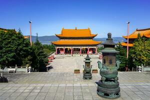 chong sheng tempel, dali stad, China, een oude beroemd toerist attractie foto