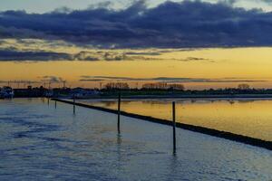 wangerooge eiland in Duitsland foto